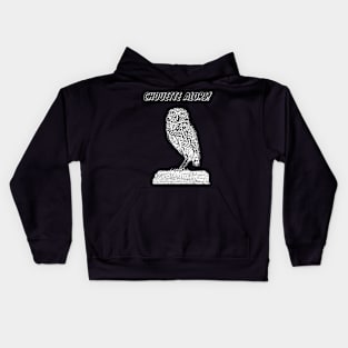 french owl Kids Hoodie